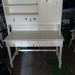 Antique Stanley Desk Hutch 