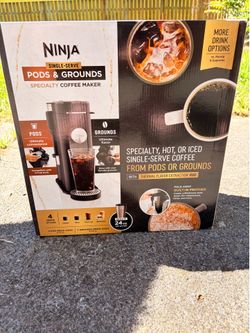 Ninja Single Serve Coffee Maker - Pods & Grounds