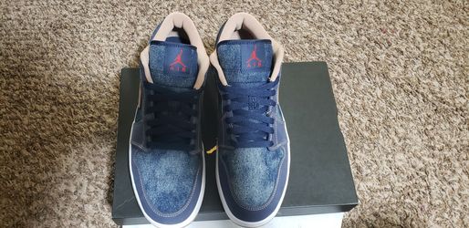 Jordan 1 Low Denim. Sz 11