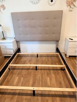 Queen size bed frame