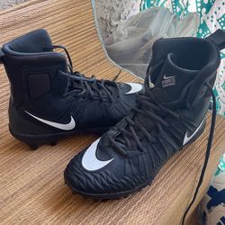 Nike Force Savage High Top Cleats Size 8 Mens 