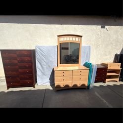 Chests/ night stands / box spring