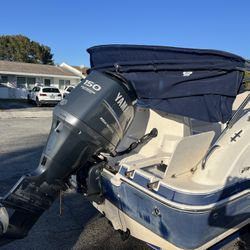 Bote 2009 Motor Yamaha Listo Para El Agua O Con La Camioneta 2016 