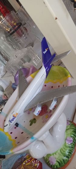 FedEx Cargo Plane Die-Cast Model