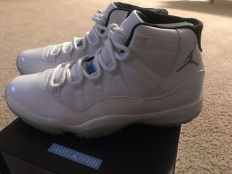 Air Jordan 11 Retro Legend Blue Men Sz 10 new never worn never tried on. Left shoe has a small ⚫️ black dot flaw. $200