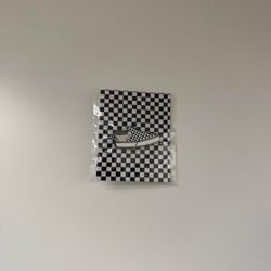 Vans Family collectible checkerboard slip on pin