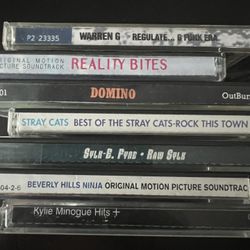 $1 CD’s - Warren G, Kylie Minogue, Sylk E Fyne, Stray Cats, Domino, Reality Bites, Beverly Hills Ninja