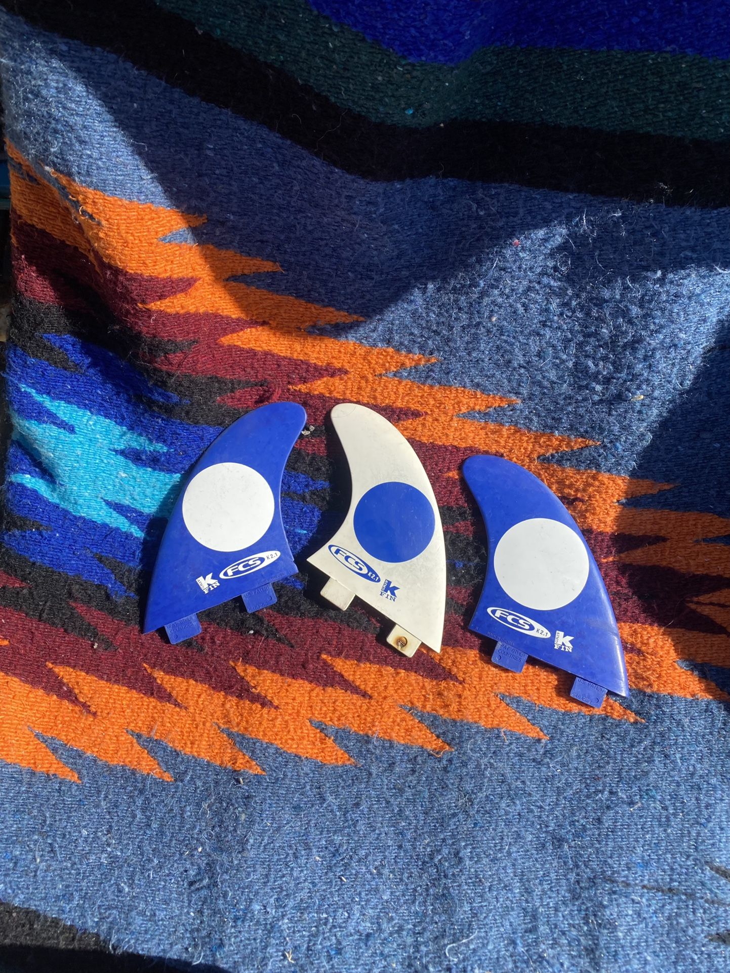 FCS 1 K2.1 Surfboard Fins