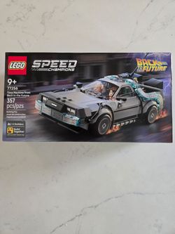 LEGO Back to The Future  DeLorean Speed Champions