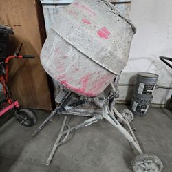 electric concrete mixer 