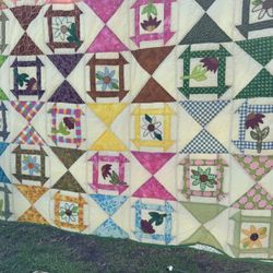 Vintage Flower Quilt