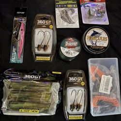 Various 360 GT Fishing Accessories