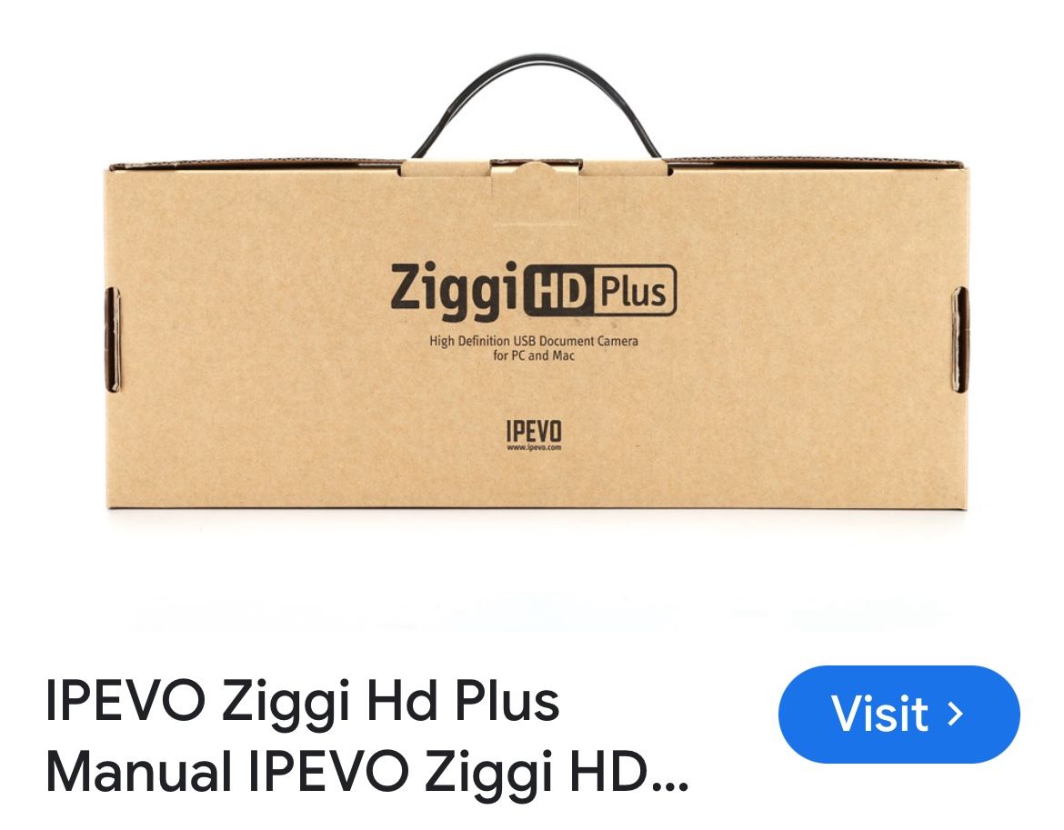 Ziggi HD Plus High Definition Doc Camera