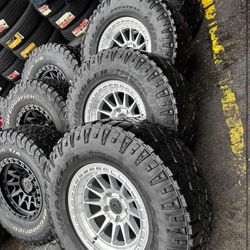 Especial De Riñes 17x9 De Ancho De 6-139.7 Lugs Instacion Y BALANGE Gratis 🔥✅🚗