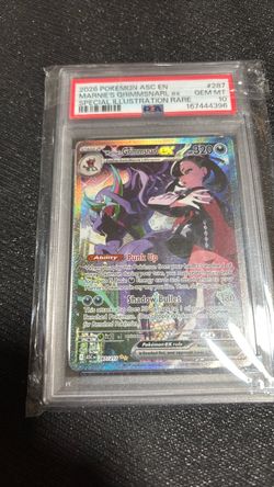 Marnie's Grimmsnarl ex PSA 10 Special Illustration Rare