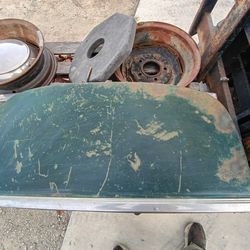 Forties Lincoln Fender Skirts..