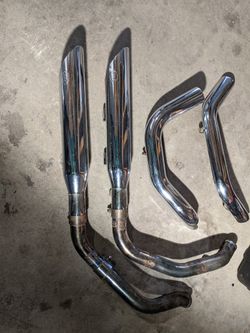 S&S pipes for Harley sportster