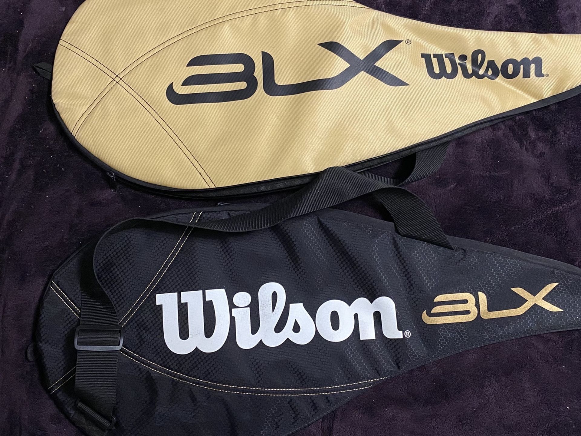 2 Wilson BLX Tennis Racket Bags