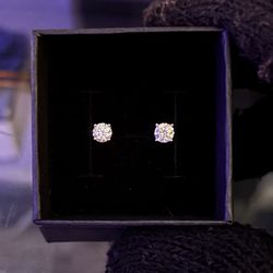 Lab Diamond Earring Studs 