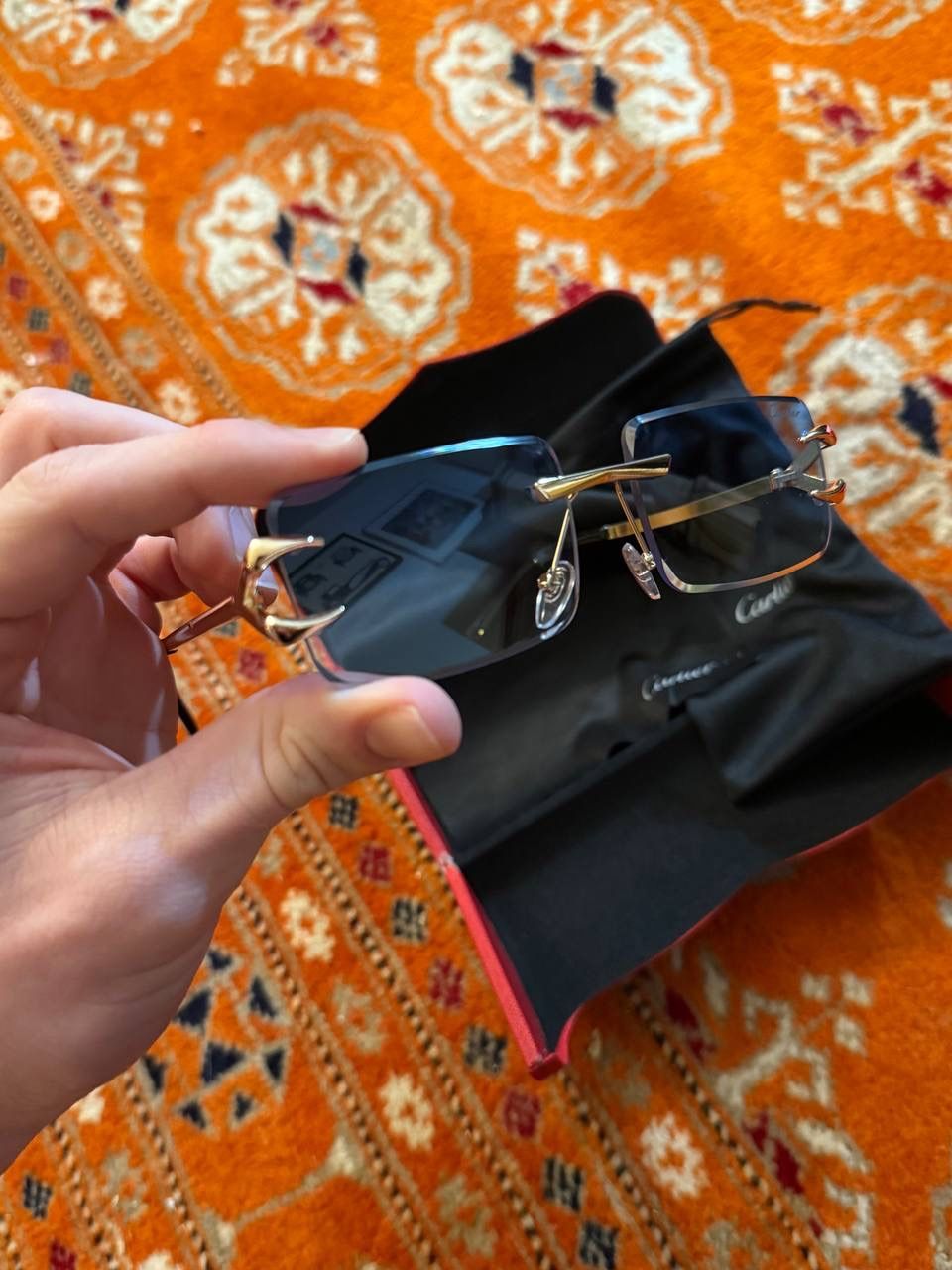 Cartier Blue Lens Snake