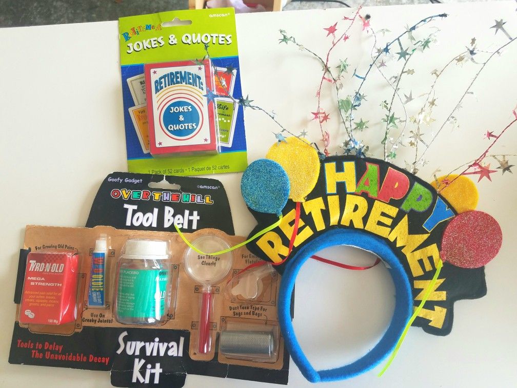 Retirement Gag gifts