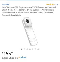 Insta360 Nano Panoramic Camera for Iphone
