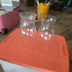 Hurricane Pillar Candle Holders