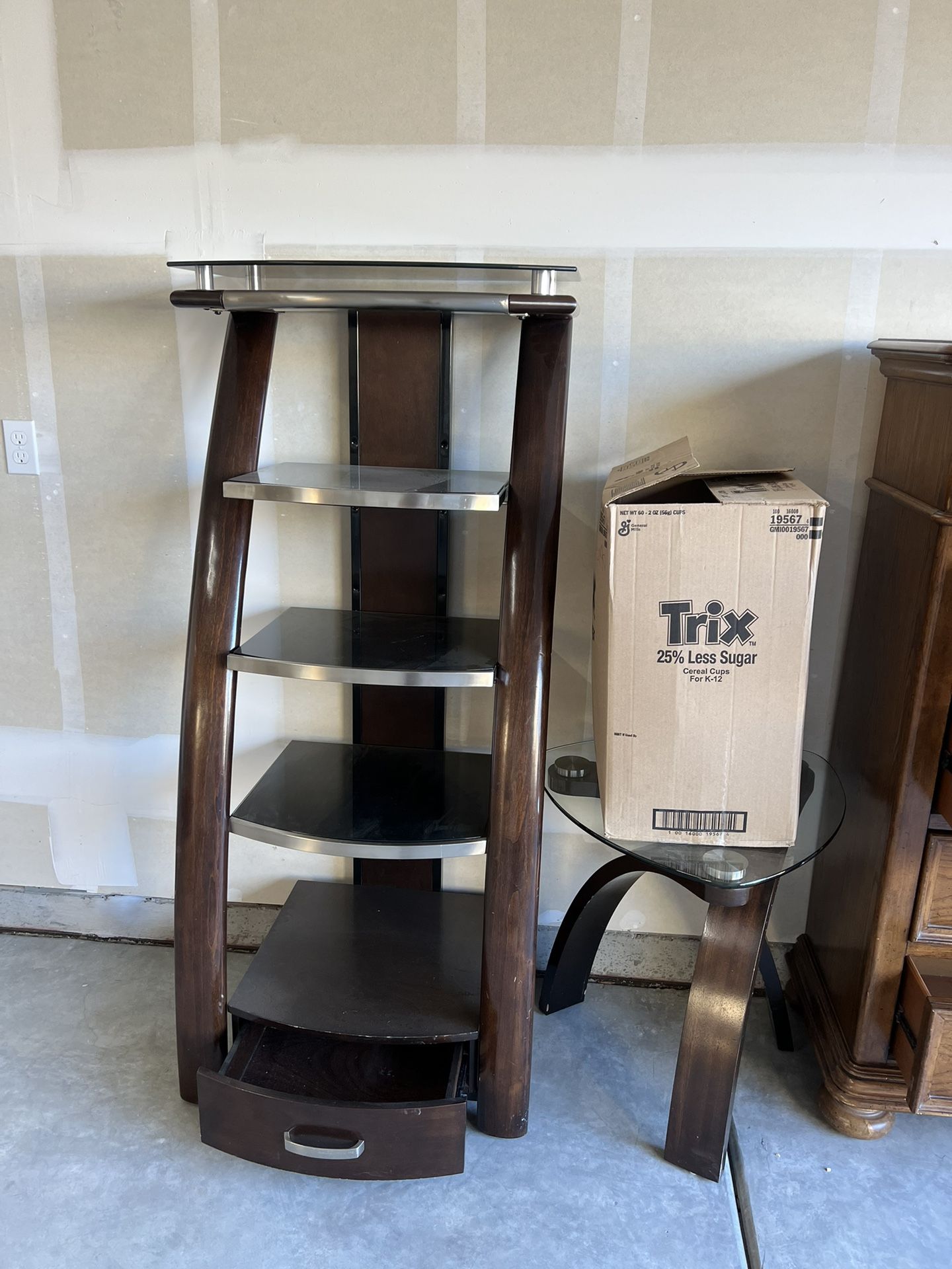 Media Stand And End Table 