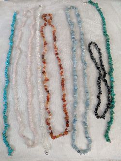 Gem Beads Necklaces/Strands