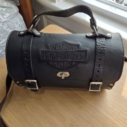 Harley Davidson Barrel Purse