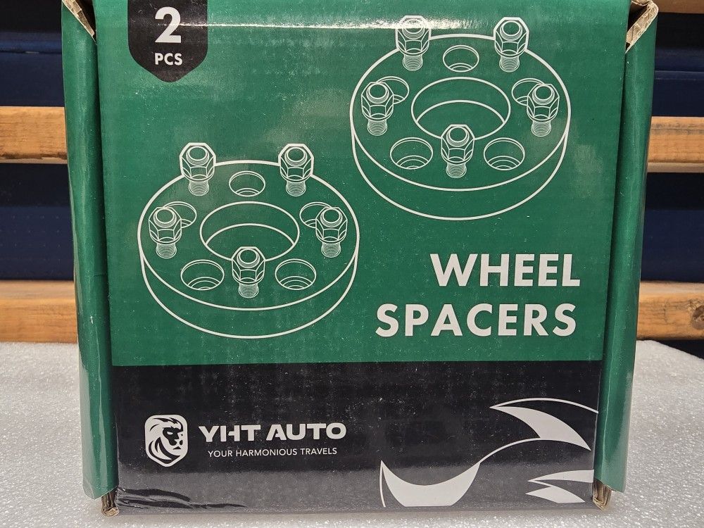 Wheel Spacers YHT AUTO WSP54514B0-4 5x4.5 82.5 MM 1/2-20 2"