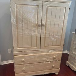 Cream Armoire 
