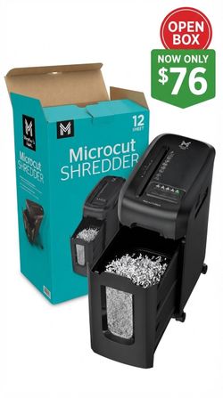 Member's Mark 12-Sheet Micro-Cut Shredder•