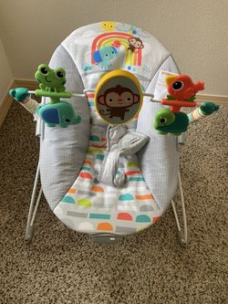 Bright Starts Vibrating Baby Bouncer
