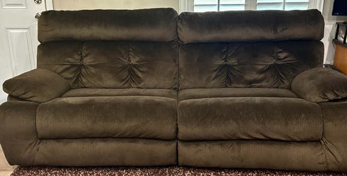 Couch Double Recliner