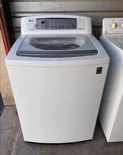 White LG Washer