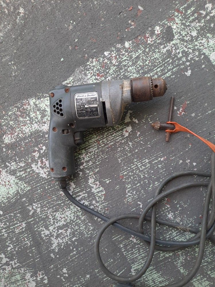 Black $ decker Drill $10 Dollars