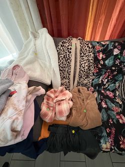 Girls, woman and men clothing