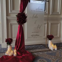Custom Plastic Sign – Personalized Event Board (Clear or Frosted)