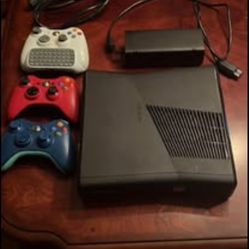 OG Xbox And Xbox 360 Slim With Games