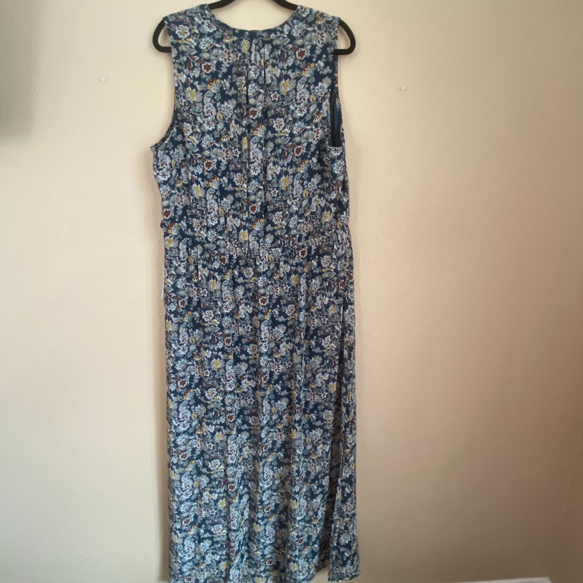 daniel rainn maxi dress Daniel Rainn Floral Eyelet Maxi Dress