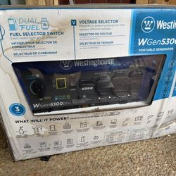 Duel Fuel Generator wgen5300dfv
