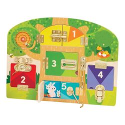 Battat wooden Lock And Latch Board