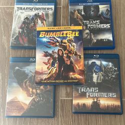 Transformers Blu Rays
