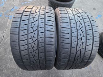 2 USED TIRES CONTINENTAL 255/40/19