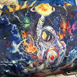 Astronaut Tapestry 