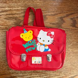 Vintage Sanrio Hello Kitty “What’s New?” Backpack