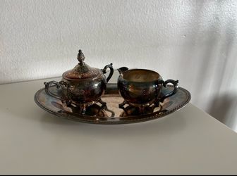 Vintage Silver-Plated Tea Set – $35 Used, in good condition