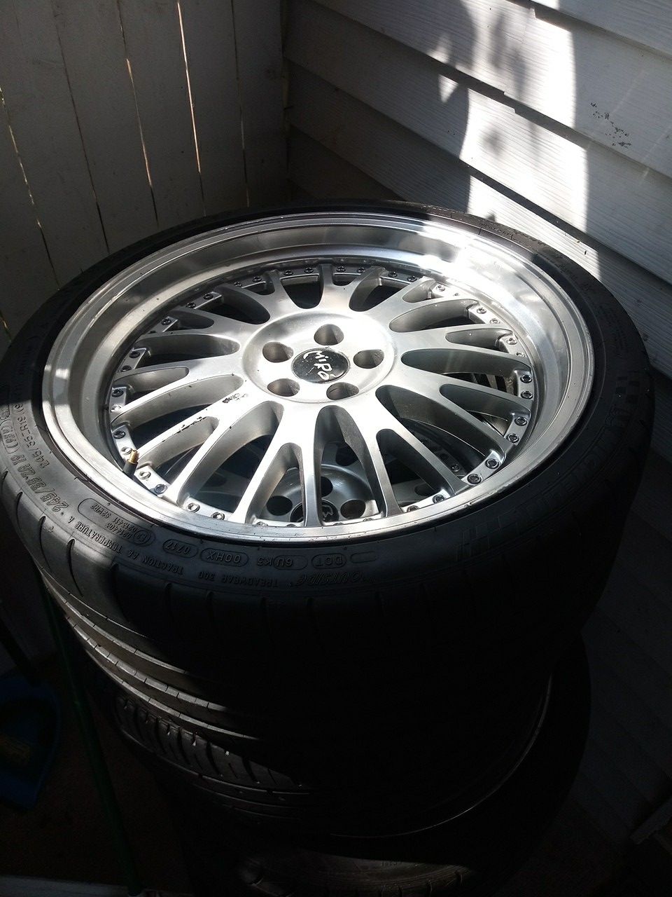 19 rims for sale 5x100 have to fix one rim
