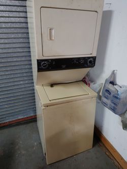 Gas washer dryer combo